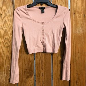 Long Sleeve Crop Top